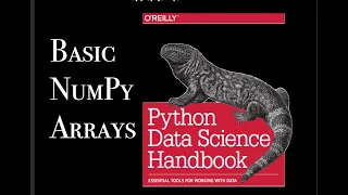 Python Data Science Handbook Numpy Pt 1