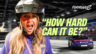 BambinoBecky's chaotic first day working at Formula E London | Capital