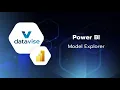 Power BI model explorer by DataSense