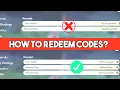 HOW TO REDEEM CODES IN GENSHIN IMPACT HOW TO REDEEM CODES IN IOS IN GENSHIN IMPACT