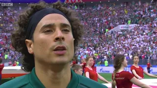 Germany V Mexico Anthems World Cup 2018 17 June 2018 