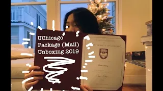 Unboxing UChicago Package Mail 2019