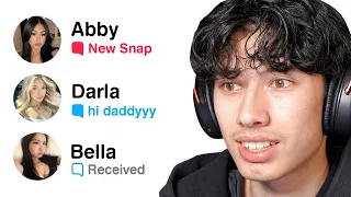 I Added 100 Girls On Snapchat