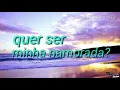 Ferrugem - minha namorada Letra (tipografia)