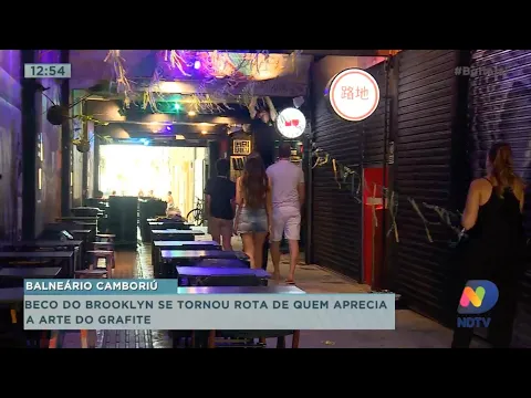 Beco do Brooklyn se tornou rota de quem aprecia a arte do grafite