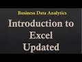 Introduction to Excel part1 Updated Business Data Analytics KASNEB