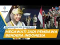 Pakai Baju Adat Lampung, Megawati Bawa Bendera Indonesia di Pembukaan SEA Games 2025