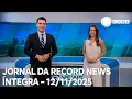 Lagu Jornal da Record News - 12/11/2025