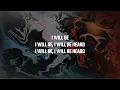 Hatebreed - I Will Be Heard (Lyrics)