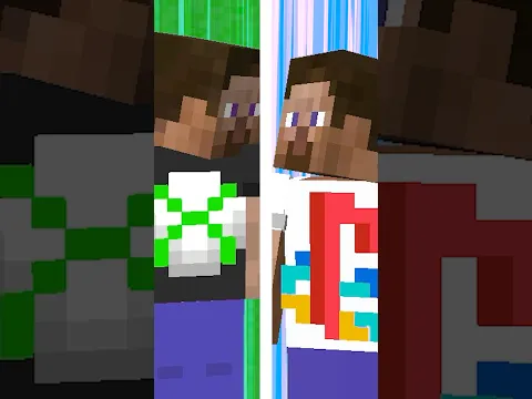 Si los de Consola pelearan entre si 😱🔥#minecraft #minecraftshorts #minecraftmemes #shorts