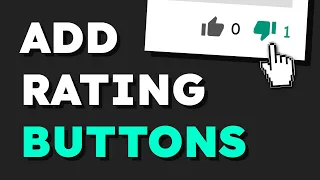 How to Add a Like or Dislike Button to Your Websites using HTML CSS JavaScript