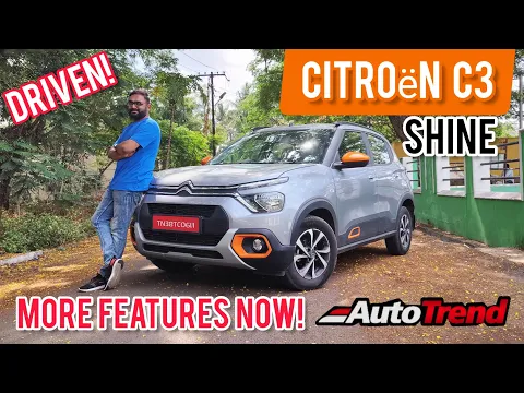 2023 Citroen C3 Shine Variant Real Life Drive Review #teamautotrend