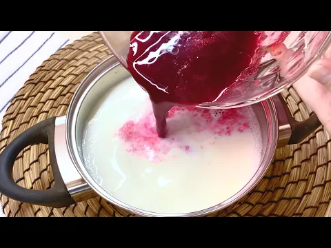 Download MP3 We put beets in boiling milk ❗️ I don’t buy in the store anymore. Only 3 Ingredients