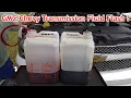 Easy How To Transmission Fluid Flush Exchange GMC Chevy Suburban Tahoe Yukon Sierra etc