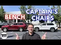 2024 Toyota Grand Highlander Compare Bench Seat vs Captain Chairs