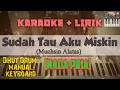 Download Lagu Sudah Tahu Aku Miskin (Muchsin Alatas) | Karaoke ORG Version | NADA PRIA