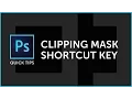 Photoshop Quick Tip Easy Clipping Mask Shortcut Key