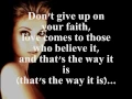 Download Lagu THAT'S THE WAY IT IS (LYRICS) - CELINE DION