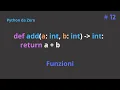 Python da Zero Funzioni - Python Tutorial ITA
