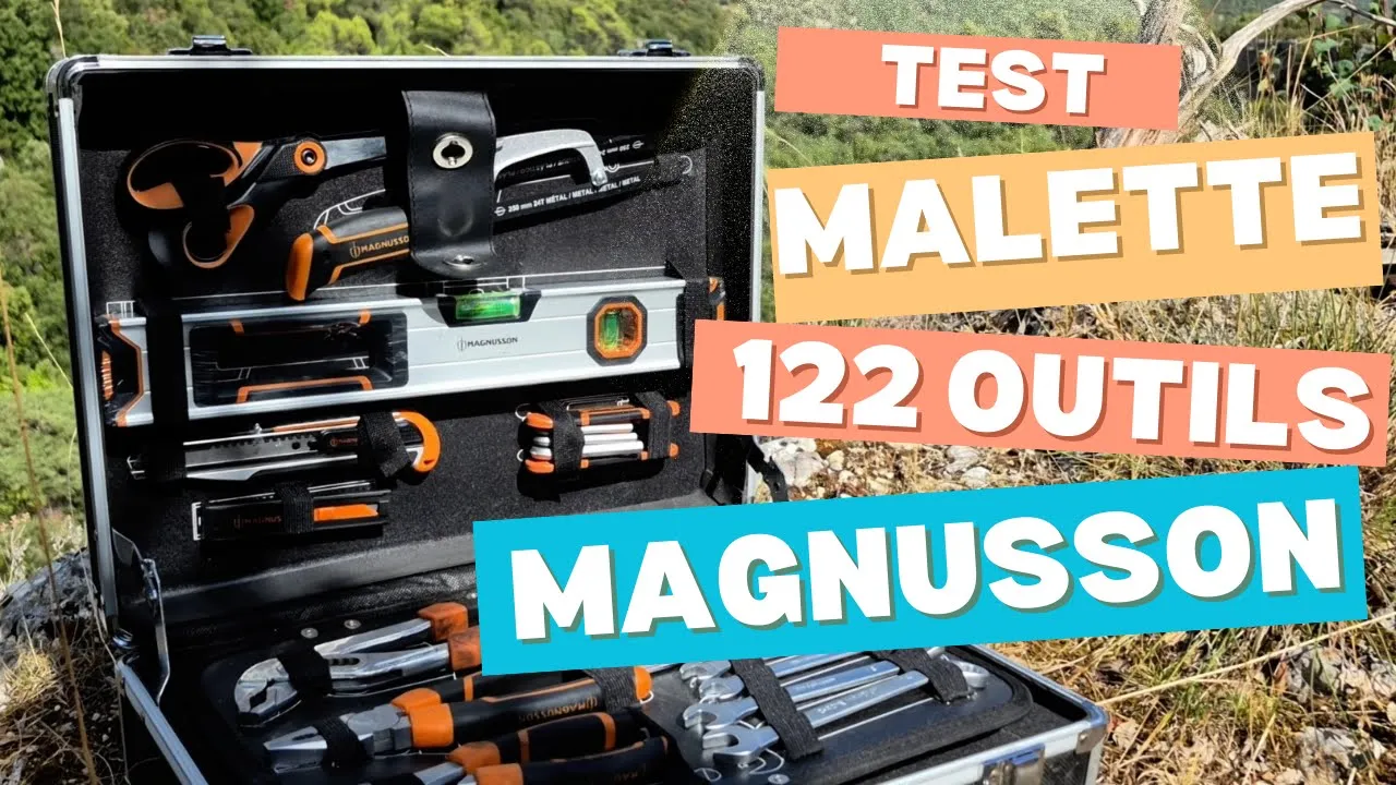 Test de la mallette Magnusson 122 pièces par l'atelier d'Hervé