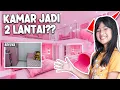 A DAY IN MY LIFE!! BTS DISTA MAKEOVER KAMAR TIDUR JADI 2 LANTAI SAMPAI ADA PEROSOTANNYA #trend