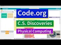 Arrays and Color LEDs Lesson 10 16 Tutorial with Answers Code org CS Discoveries Physical Computing