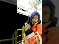 Rigging a Pilot Ladder St Petersburg Pilot Station Russia