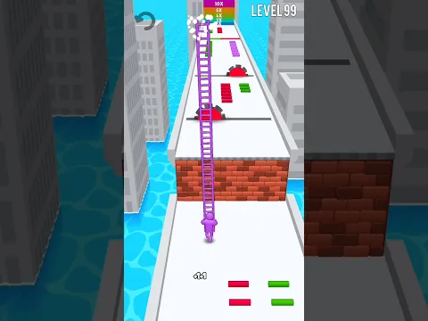 Ladder Master Game Lvl - 99 #shorts #games