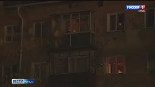 Омские Нефтяники на несколько часов погрузились во тьму