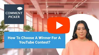 How To Pick A Winner For A YouTube Giveaway Free YouTube Comment Picker