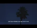 LANY - Thick And Thin (lyric video)