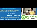 Spring SpringBoot Online Training By Mr Ratan sir 7330886699 https meet goto