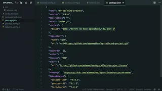Designing with Tailwind CSS Setting up Tailwind and PostCSS