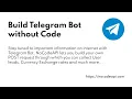 Build Telegram Bot without Code