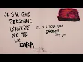 Halsey - You should be sad (French Lyric Video)