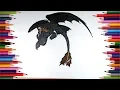 How to train your dragon - Coloring Pages