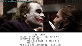 the dark knight joker crashes the party screenplay download script to screen screenplayed
