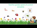 My first garden workbook spring worksheets for Kindergarten