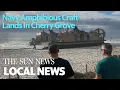 See A US Navy Amphibious Craft Landed In Cherry Grove