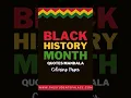 Black History Month Quotes mandala Coloring Pages - Fun February Activities