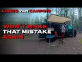 WORST night in the Van EVER - Camp Tear Down and Morning