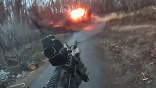 Ukraine War - Ukrainian Special Forces Eliminate Russian Soldiers In Heavy Combat Helmet Cam