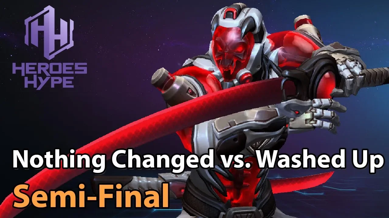 ► Heroes of the Storm: Nothing Changed vs. Washed Up - Semifinal HeroesHype