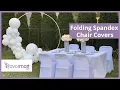 Folding Spandex Chair Covers Chair Decor eFavormart com