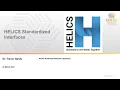 HELICS Standardized Interfaces - HELICS Wrap up Seminar Series