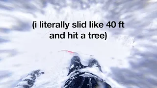 POV: I Lost Control in the Trees…