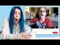 Download Lagu Billie Eilish Watches Fan Covers on YouTube | Glamour