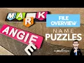 File Overview Name Puzzles