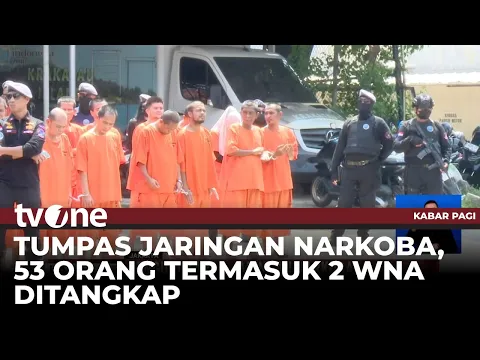 BNN Ungkap 11 Jaringan Narkotika, Setengah Ton Narkoba Disita