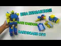 Download Lagu MEMBUAT METROBOT DARI KARDUS BISA BERGABUNG (Upin\u0026ipin) Cardboard Diy Metrobot Upin Ipin